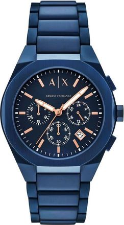 A|X Armani Exchange Sync Chronograph Quartz Blue Dial Mens Watch AX4189