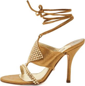 Gina Sandali con decorazione - Oro