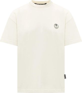 Palm Angels Palm Regular TEE - Heren - T-shirts - Wit - S - Tops
