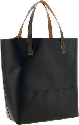 Marni Fabric Tote Bag - Black