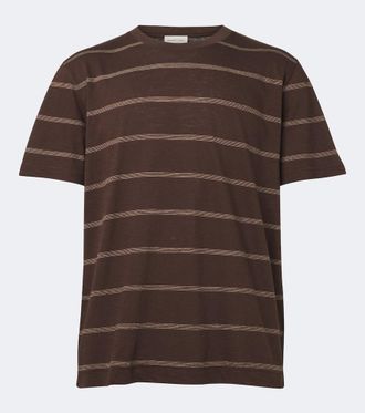 Frescobol Carioca Dinis striped cotton T-shirt