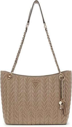 Guess Cheryl 2 Comp Tote - Dames - Shoppers - Bruin - ONE Size - Tassen