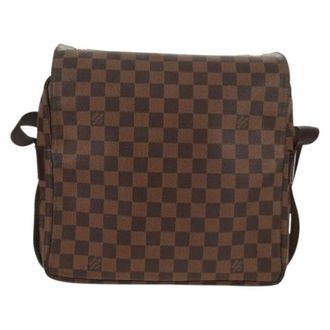 Louis Vuitton Pre-owned Cross Body Bags, male, Brown, Size: ONE SIZE Pre-owned Canvas Cross Body Bag