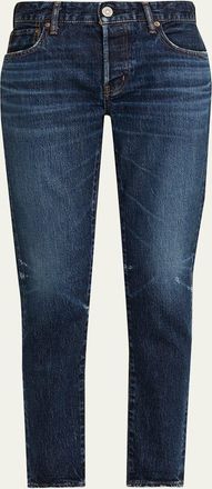 Moussy Vintage Camden Tapered Low-Rise Jeans