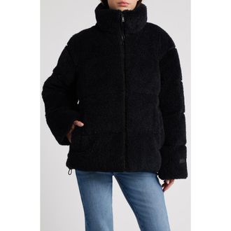UGG Emmalyn UGGfluff Puffer Jacket in Tar at Nordstrom Rack, Size Large