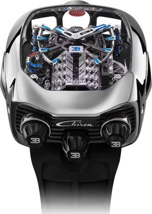 Jacob & Co. Bugatti Chiron Tourbillon Hand Wind Mens Watch BU200.30.AA.AA.B