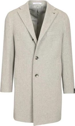 Tagliatore Bruce Jas - Heren - Mantel - Grijs - S - Wol - Jassen