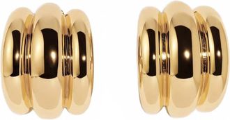Lili Claspe Elsa Shield Earrings In Gold