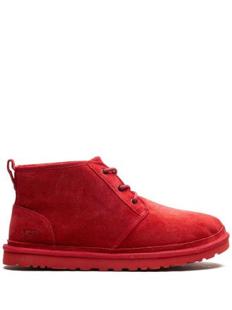 UGG Neumel suede lace-up boots - Red