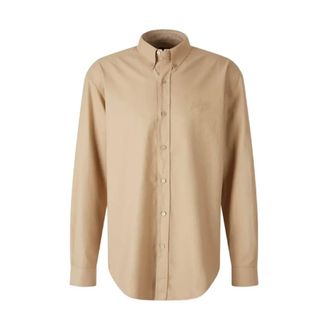Balmain Casual Shirts, male, Brown, Size: 2XL Shirts