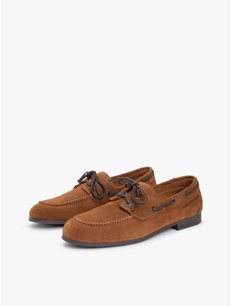 Tommy Hilfiger Mens Flexible Suede Boat Shoe - Coconut Grove - US 10 / EU 43