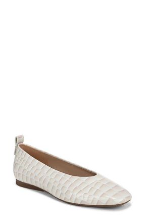 Naturalizer Carla Flat in Warm White at Nordstrom, Size 9.5