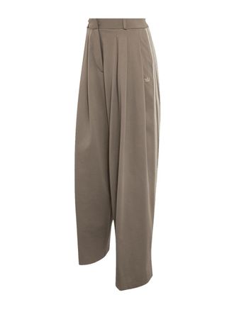 adidas Originals Pleated Pants Marrone