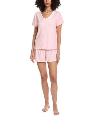 Tommy Hilfiger 2Pc V-Neck T-Shirt & Boxer Pajama Set