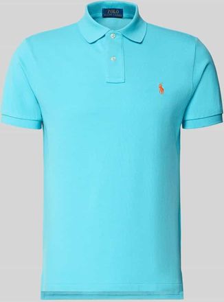 Polo Ralph Lauren Regular Fit Poloshirt aus reiner Baumwolle in Tuerkis, Gr&ouml;&szlig;e XXL