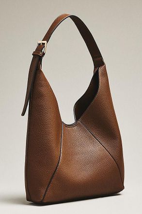 Mali + Lili Vegan-Leather Triangle Shoulder Bag