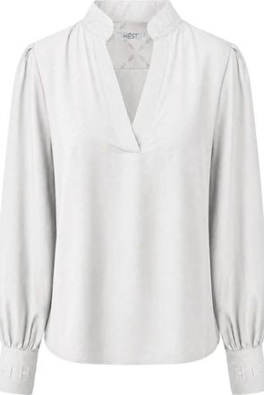 H&eacute;st H&eacute;st - Blouses & Hemden - Dames - Blouses & Shirts - Grijs - Maat: XL