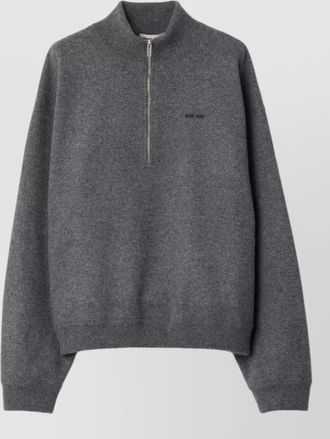 Miu Miu cashmere crewneck sweatshirt