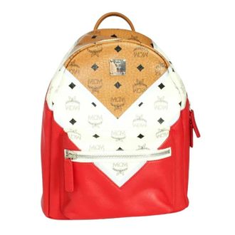 MCM Pre-owned Three Color Backpack - Heren - Pre-owned - Veelkleurig - Maat: ONE Size