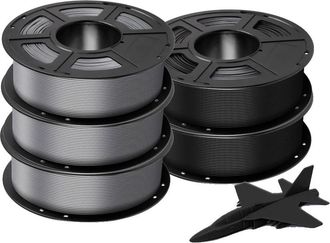OEM Filamento Pla, 5 Kg, Material Ecol&oacute;gico, M&uacute;ltiples Combinaciones De Colores, Combinaci&oacute;n De 5 Kg E