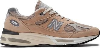 New Balance Made In UK 991v2 Cuban Sand Sneakers
