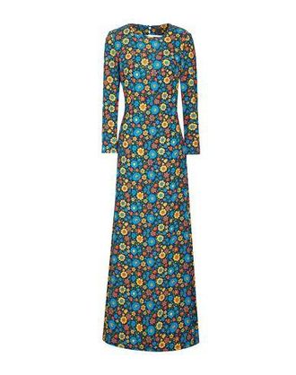 8 by YOOX PRINTED LONG DRESS