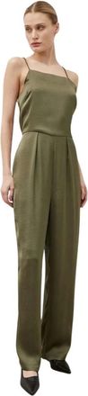 Sams&oslash;e & Sams&oslash;e Jumpsuits & Playsuits, Dames, Groen, M, Polyester, Savilla Jumpsuit