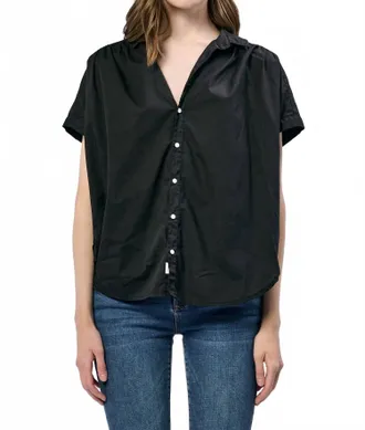 Dear John Denim Beck Poplin Shirt In Black