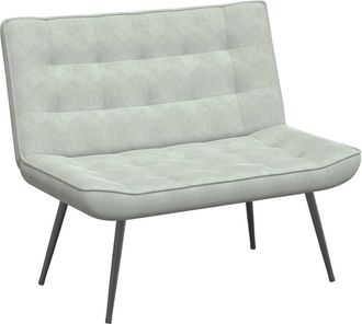 vidaXL Vidaxl - Panca Grigio Chiaro 110x74x84 Cm In Velluto