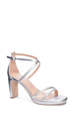 Chinese Laundry Taryn Sandal in Silver at Nordstrom, Size 7.5