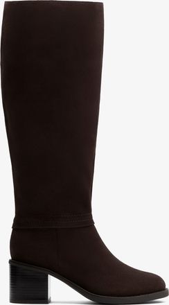 Clarks Chamberly Hi Dark Brown Suede