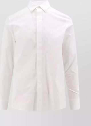 Valentino cotton slim-fit long-sleeve shirt