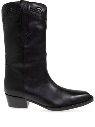 PARIS TEXAS Stivali Hilda 35mm - Nero