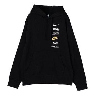 Nike Club Fleece Pullover Hoodie Black DX0784-010