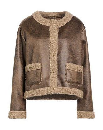 Shirtaporter ROPA DE ABRIGO - Borreguito y pelo ecol&oacute;gico en YOOX.COM