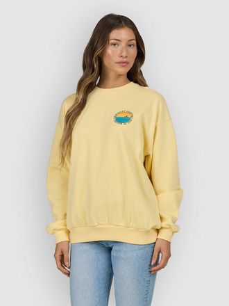 Salty Crew Sunset Crew Jersey amarillo