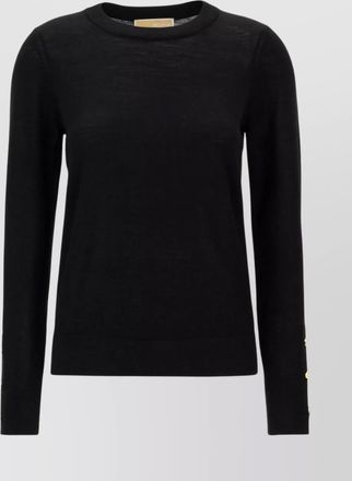 Michael Kors ribbed crew-neck wool sweater