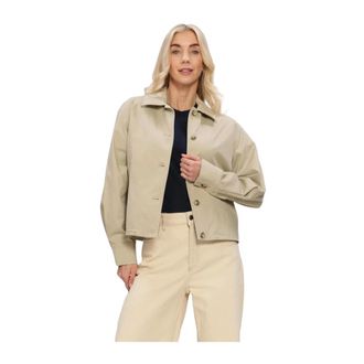 Modstr&ouml;m Umarmd Jacket - Dames - Jassen - Beige - Maat: L
