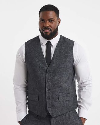 Jacamo Regular Fit Stretch Waistcoat
