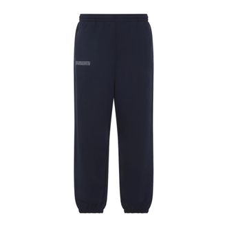PANGAIA Sweatpants, male, Blue, Size: XL Cotton Joggers