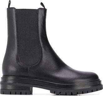 Gianvito Rossi Chester Leather Boots