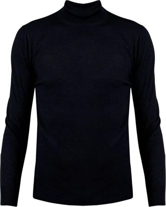 Xagon Man A22081 Turtleneck - Heren - Truien - Blauw - Maat: M Wol