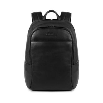 Piquadro Backpacks, male, Black, Size: ONE SIZE Small size, laptop backpack 14