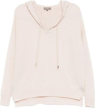 N.Peal Felpa Maya Metal con cappuccio - Rosa