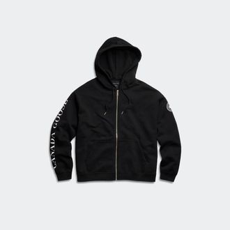 Canada Goose Rove Graphic Full Zip Hoodie (Men, Black, XL)
