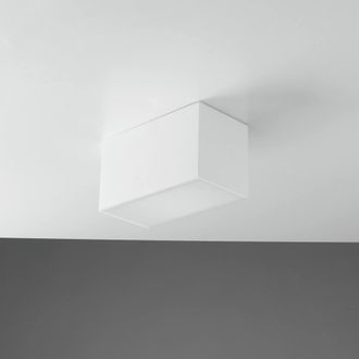 Netlighting Living Paintable Plaster Surface Mounted Ceiling Light White E14