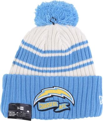 New Era New Era, Beanies, male, Multicolor, Size: ONE SIZE Chargers Pom Pom Beanie Hat