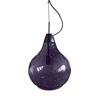 Tosel Suspensi&oacute;n vidrio violeta D30 cm
