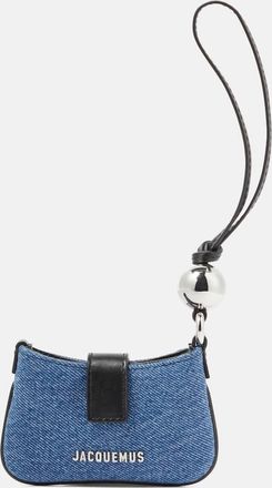 Jacquemus Le Porte Bisou denim card holder