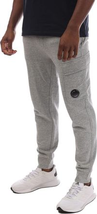 C.P. Company Herenbroek C.P. Company Diagonal Raised Fleece Lens Sweatpants in Grijs